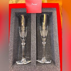 New Baccarat Diamant champagne flute
